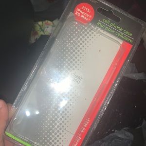 Clear phone case for iPhone XS MAX